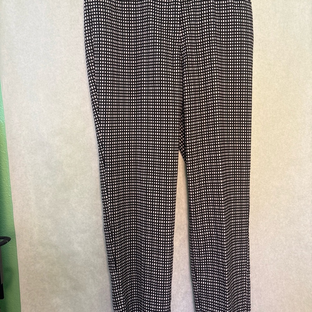 Zac & Rachel Monochrome Patterned Trousers Size 12